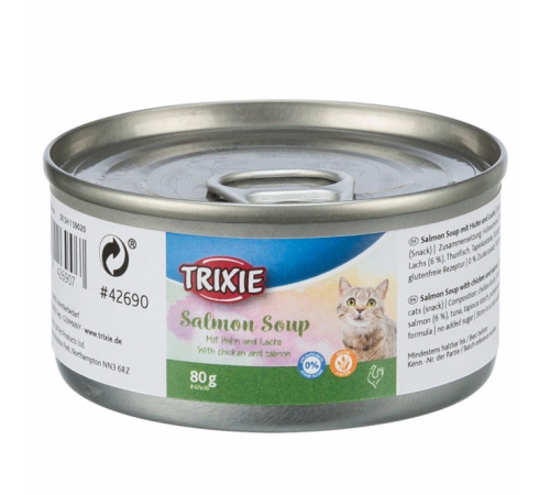 Trixie Soup mit Huhn & Lachs 80 g