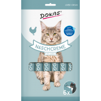 Dokas Cat Snack Nasch-Creme mit Leber 90 g