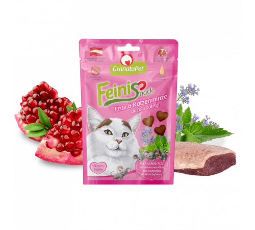 Katzensnack - GranataPet FeiniSnack Ente & Katzenminze 50 g