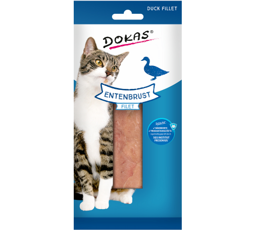 Dokas Cat Snack Filet Entenbrust 22 g