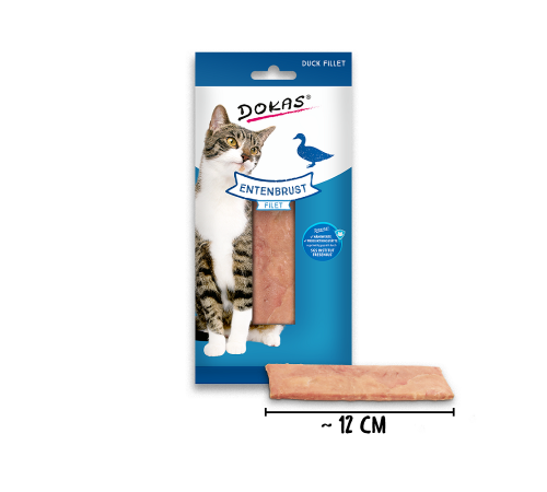Dokas Cat Snack Filet Entenbrust 22 g