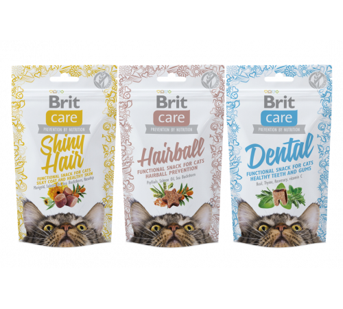 Brit Care Cat Snack Dental 50 g