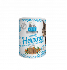 Brit Care Snack Superfruits Herring with Sea Buckthorn 100 g