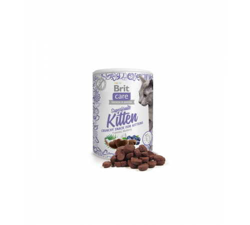 Котячі ласощі - Brit Care Snack Superfruits Kitten 100 g