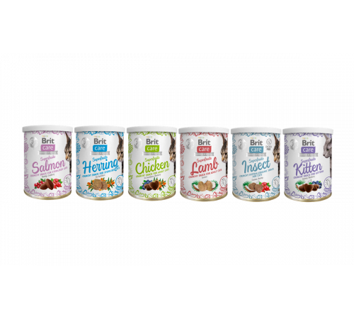 Leckerlis für Katzen - Brit Care Snack Superfruits Chicken 100 g