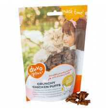 Duvoplus Cat Snack Knusprige Hähnchen-Puffs 50g