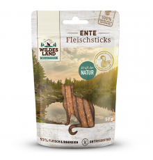 Wildes Land Cat Fleischsticks Ente 50 g