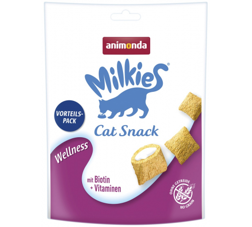 Katzensnack – Animonda Milkies Adult Milchsnack Wellness 120 g