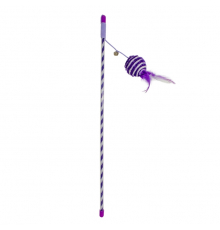 Duvoplus Cat Toy Spielangel Catchy Glitzerball - violett