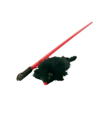Trixie Kitty-Dangler Spielangel mit Maus - 50 cm