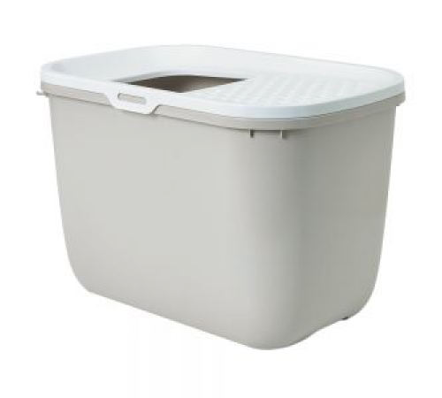Savic Katzentoilette Hop In - weiß/beige