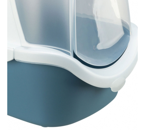 Trixie Katzentoilette Vico Easy Clean - blaugrau/weiß