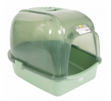 EBI Katzentoilette Eclipse M - transparent/grün