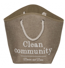 D&D Katzenhöhle Laundry Bag - Taupe