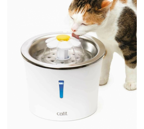 Catit Blumentrinkbrunnen mit Edelstahleinsatz