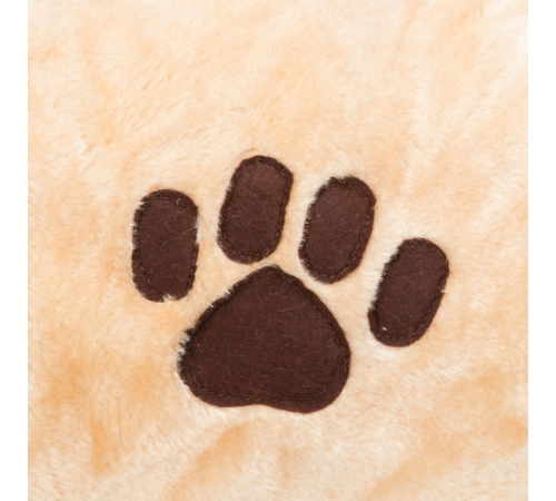 Trixie Crunch Plüschtunnel, 60 cm - Beige