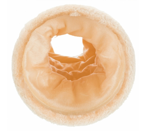 Trixie Crunch Plüschtunnel, 60 cm - Beige