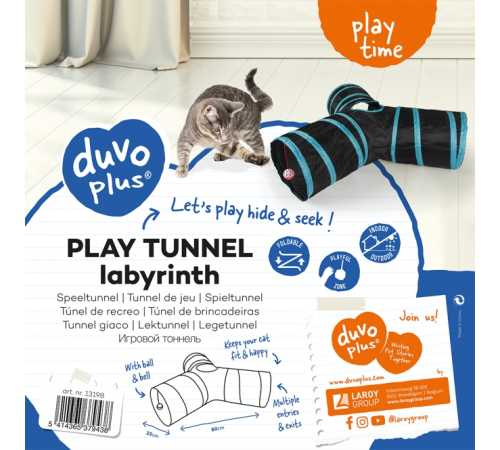 Duvoplus Spieltunnel Labyrinth