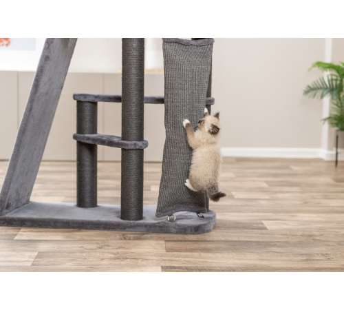 Trixie Kratzbaum Active - grau