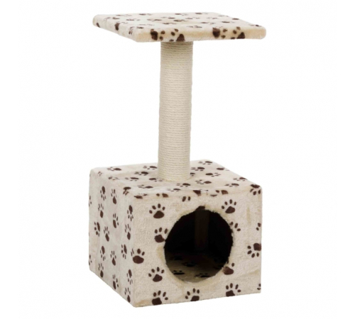 Trixie Junior Kratzbaum Zamora - Beige mit Pfoten
