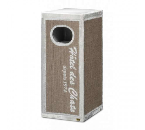 EBI Kratzturm Trend Rockefeller - Hotel des Chats, grau - Höhe 90 cm