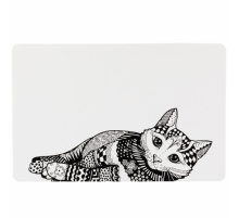 Trixie Napfunterlage Mandala Katze - 44 x 28 cm