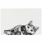 Trixie Napfunterlage Mandala Katze - 44 x 28 cm