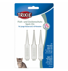 Trixie Floh- und Zeckenschutz Spot-On, Katze - Katze 2-8 Mon.