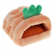 Duvoplus Kuschelhöhle für Kleintiere Carrot