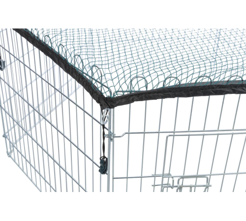 Freilaufgehege mit Schutznetz - ø 126 x 58 cm
