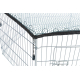 Freilaufgehege mit Schutznetz - ø 126 x 58 cm