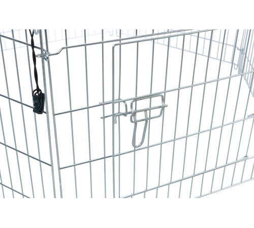 Freilaufgehege mit Schutznetz - ø 126 x 58 cm