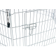 Freilaufgehege mit Schutznetz - ø 126 x 58 cm