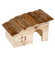 Duvoplus Kleintierhaus mit Schrägdach - 31 x 23 x 18cm