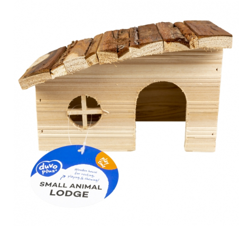 Duvoplus Kleintierhaus mit Schrägdach - 31 x 23 x 18cm