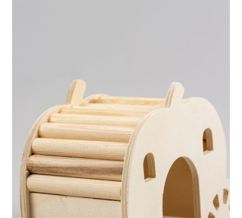 Duvoplus Brückenhaus aus Holz - 22 x 7,8 x 13cm