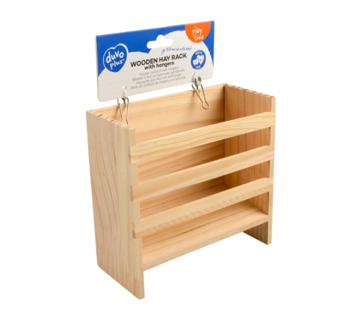 Duvoplus Holz-Heuraufe zum Aufhängen