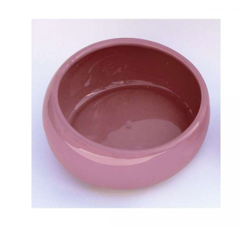 LIVING WORLD Ergonomischer Nagernapf groß pink