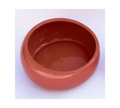 LIVING WORLD Ergonomischer Nagernapf klein terracotta