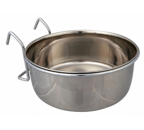 Trixie Edelstahlnapf mit Halter - 900 ml