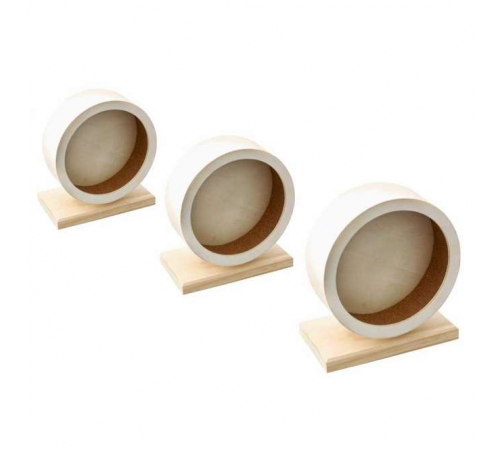 Karlie Flamingo Holz-Laufrad BOGIE WHEEL Kork - 16 cm