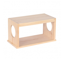 Duvoplus Sandbad aus Holz/Plexiglas