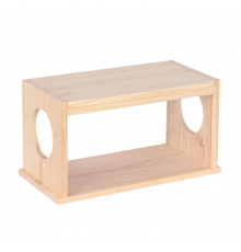 Duvoplus Sandbad aus Holz/Plexiglas