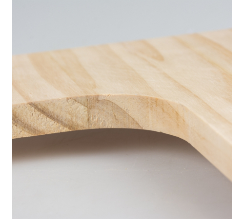 Duvoplus L-Plattform aus Holz