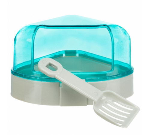 Trixie Ecktoilette mit Dach für Kleinnager