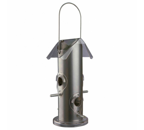 Trixie Außen-Futtersäule 800ml - silber