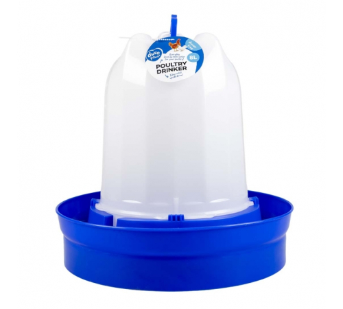 Duvoplus Trinksilo Royal mit Griff - blau - 8L - 35x35x33cm