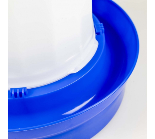 Duvoplus Trinksilo Royal mit Griff - blau - 8L - 35x35x33cm
