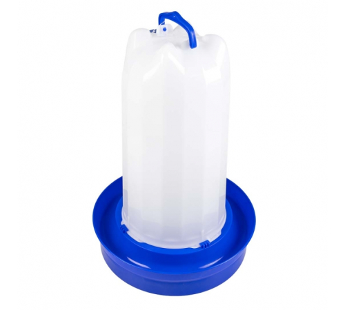 Duvoplus Trinksilo Royal mit Griff - blau - 12L - 35x35x47cm