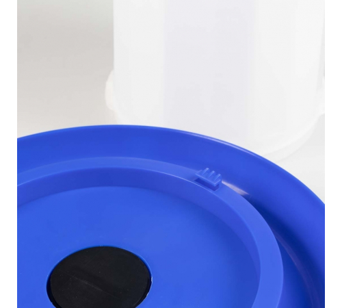 Duvoplus Trinksilo Royal mit Griff - blau - 12L - 35x35x47cm